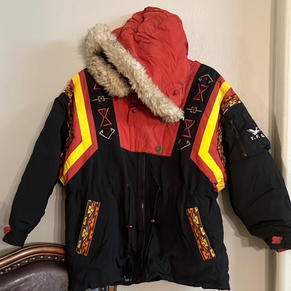 90s Vintage Triple F.A.T. Goose Duck Down Parka